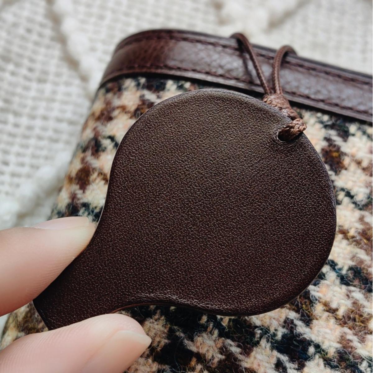 Air Balloon Real Leather Charm