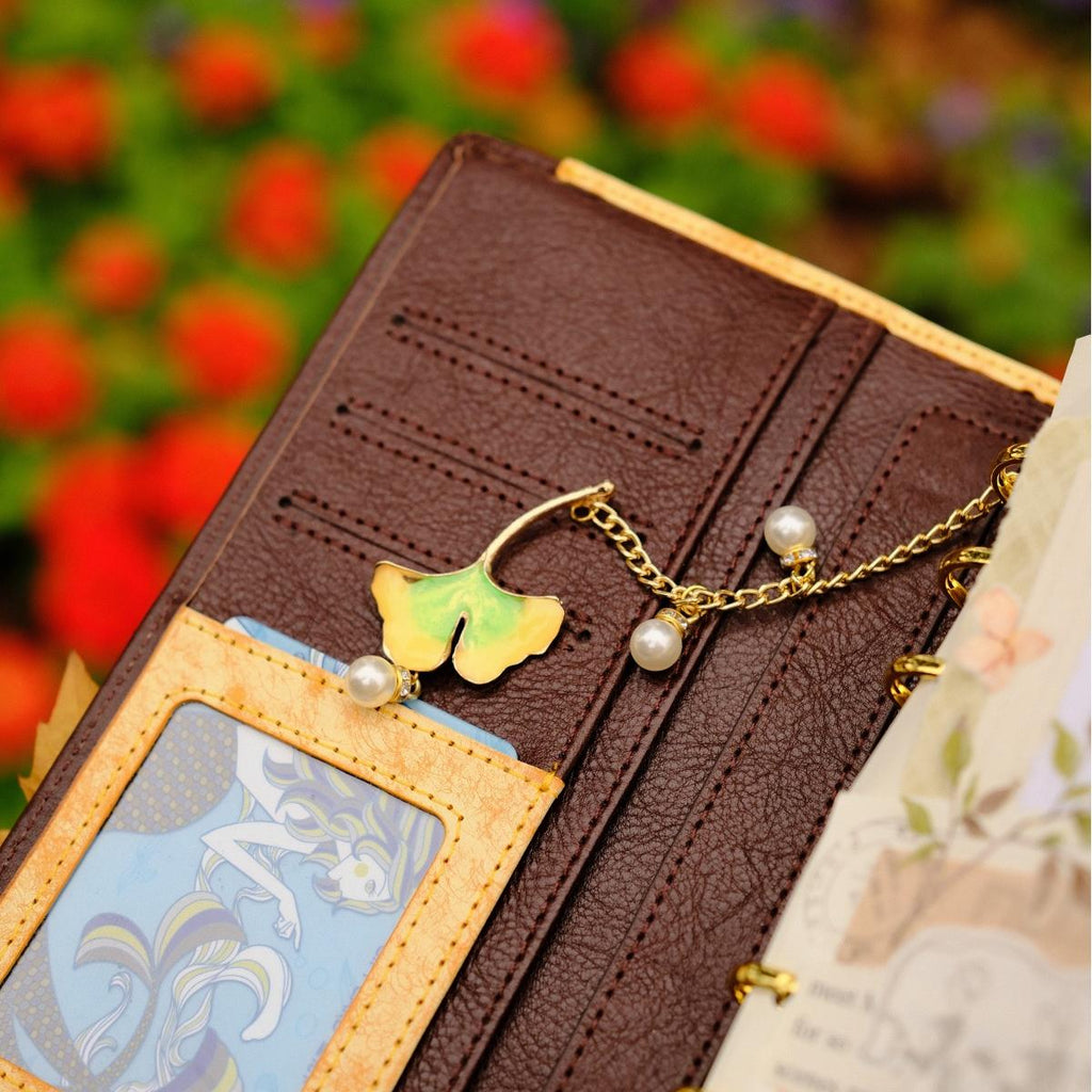 Green Ginkgo Charm