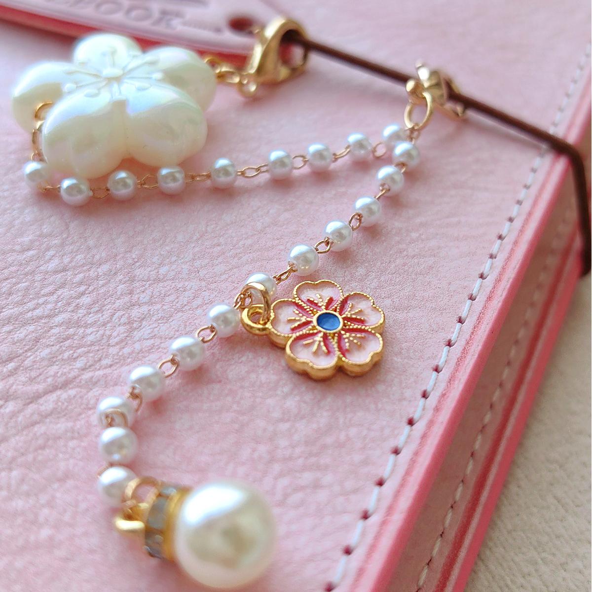 Sakura Pearl Charm
