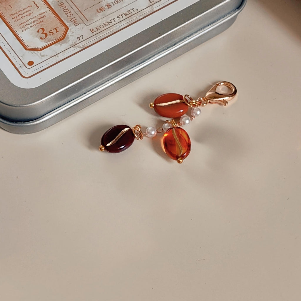 Coffee Bean Charm
