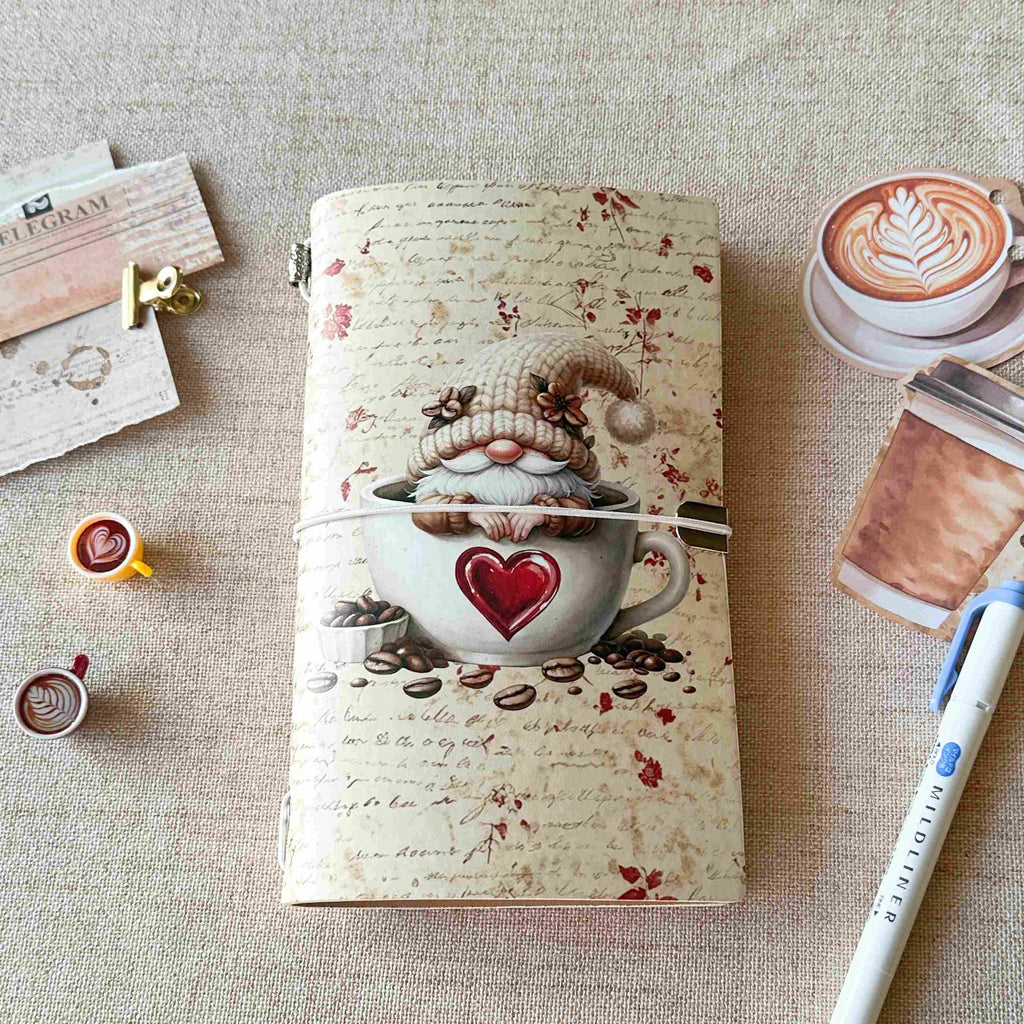 Coffee Gnome Binder Journal