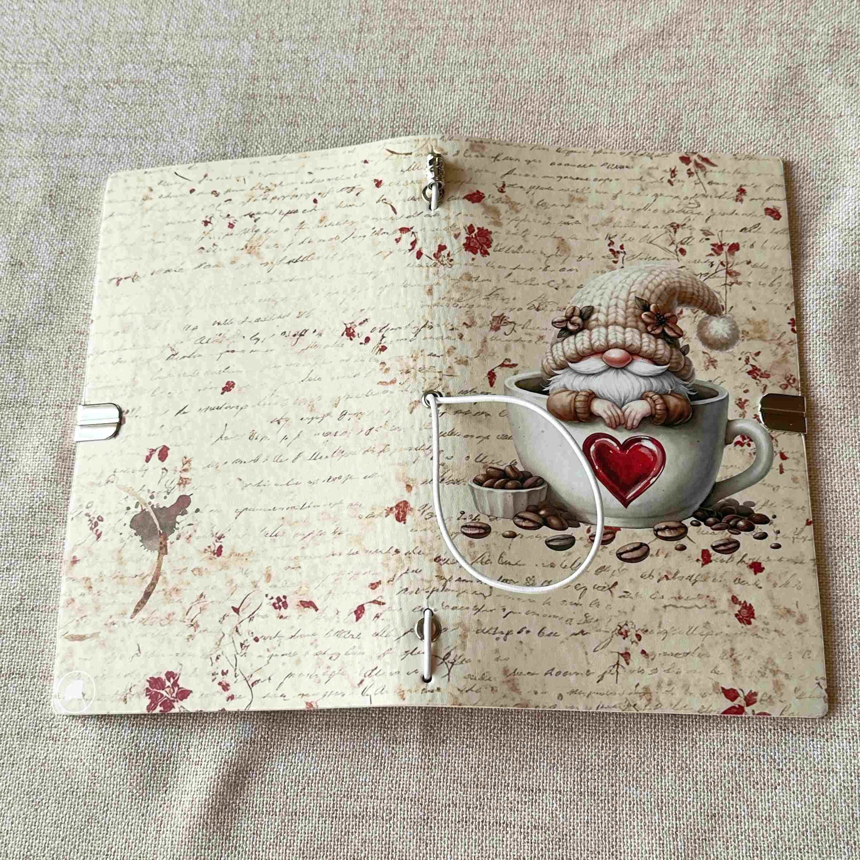 Coffee Gnome Binder Journal