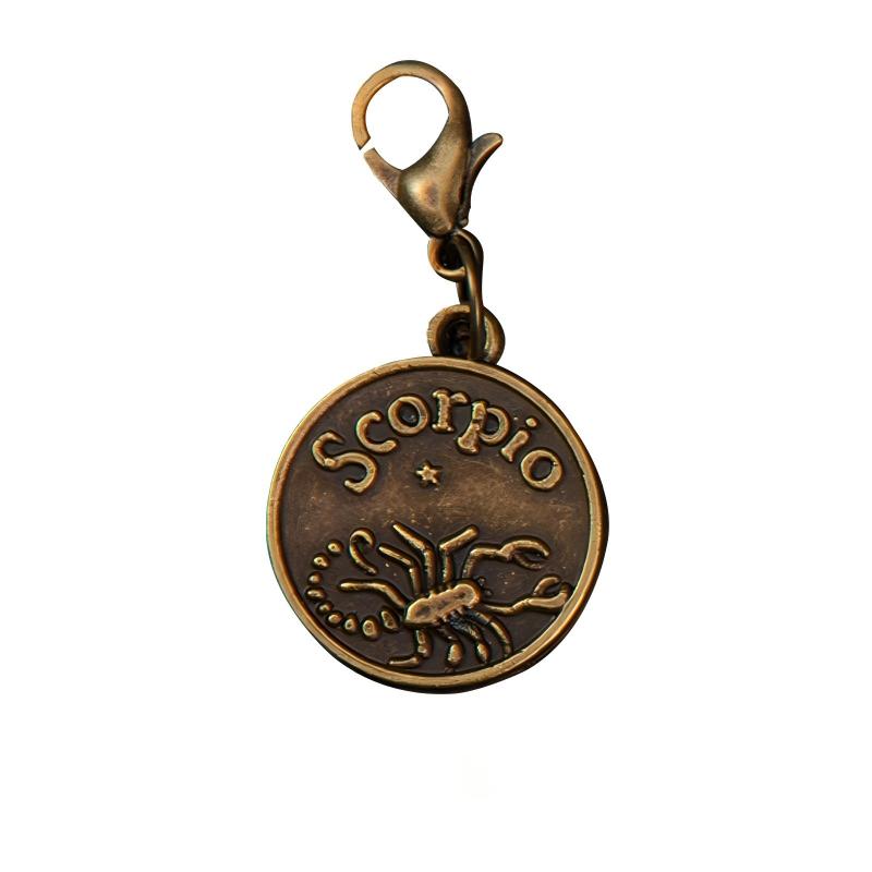 Zodiac Coin Charm