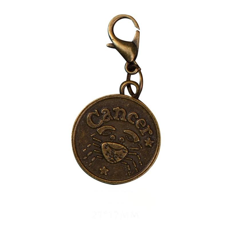 Zodiac Coin Charm
