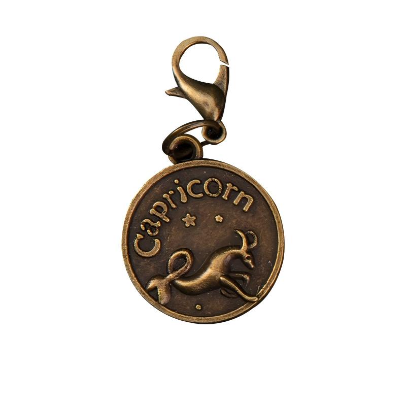 Zodiac Coin Charm