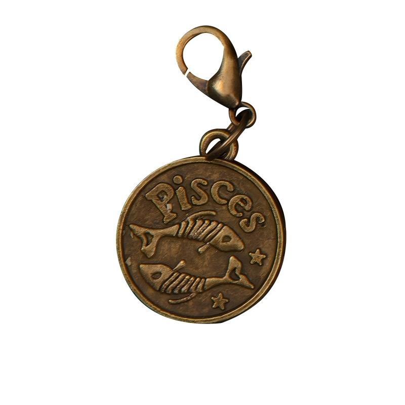 Zodiac Coin Charm