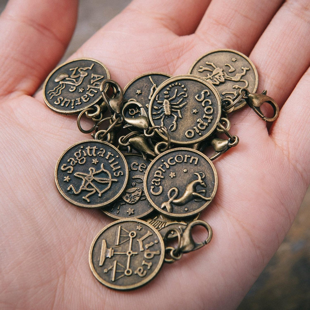 Zodiac Coin Charm