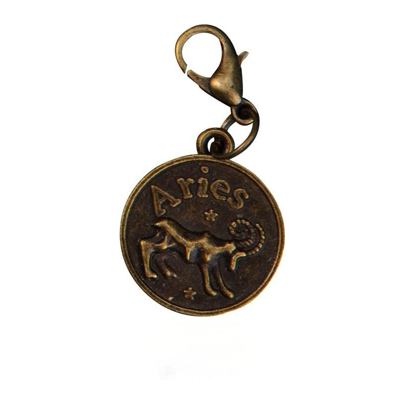 Zodiac Coin Charm