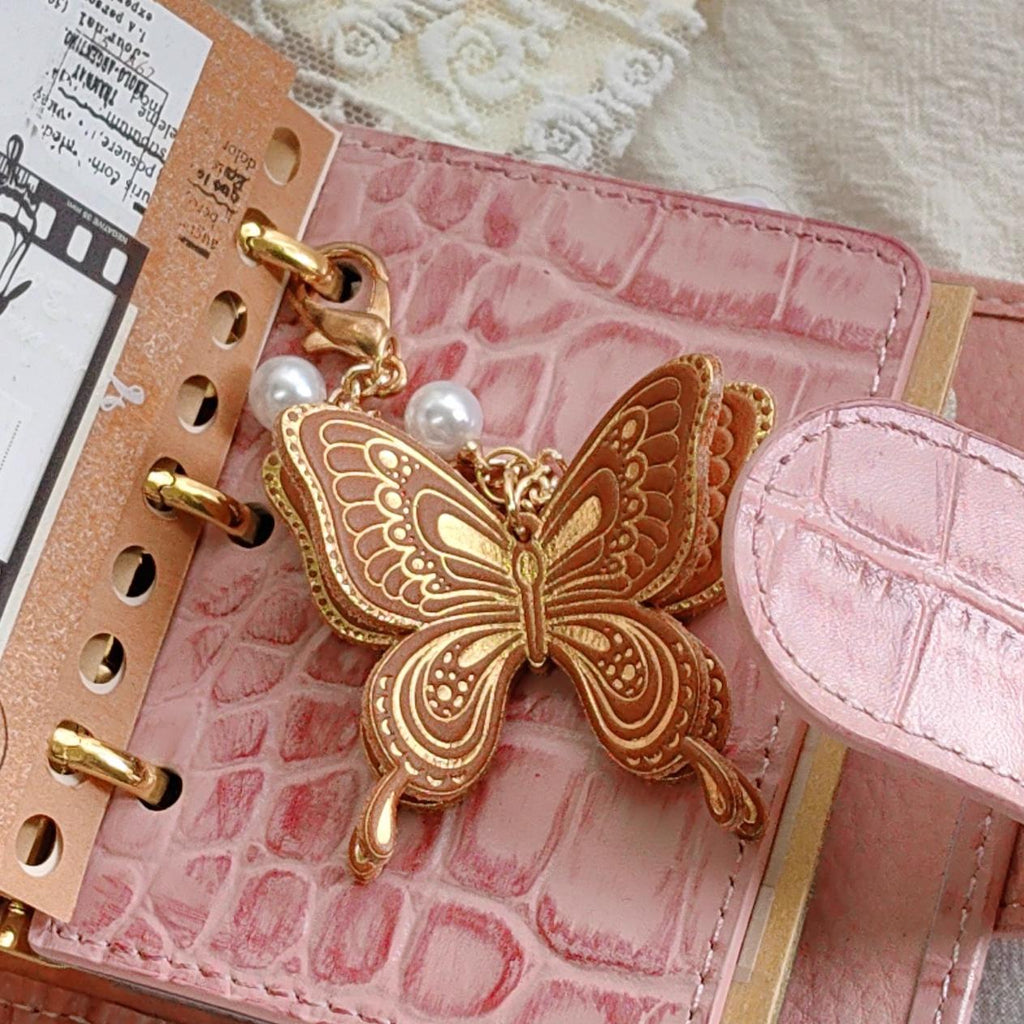 Chestnut Flight Real Leather Charm