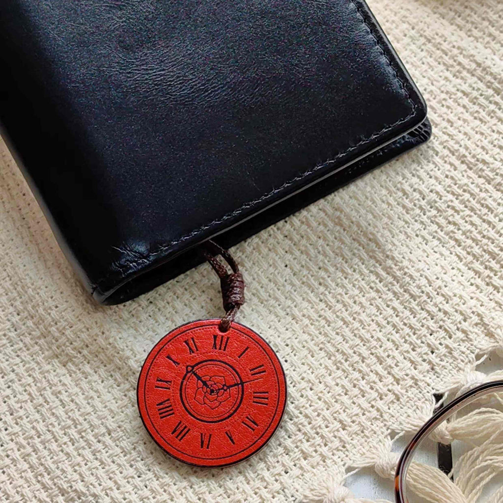 Rose Time Real Leather Charm