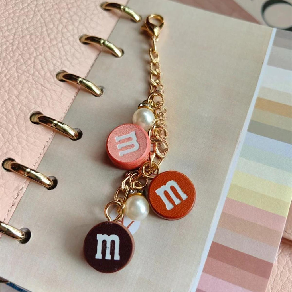 Candy Drop Real Leather Charm