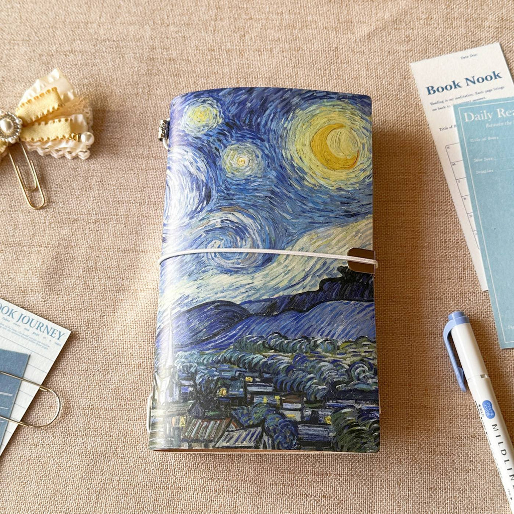 Starry Night Binder Journal