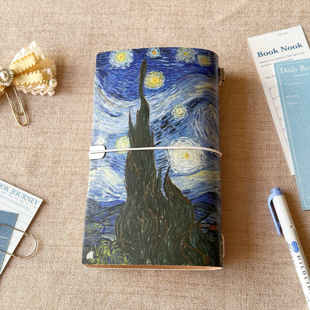 Starry Night Binder Journal