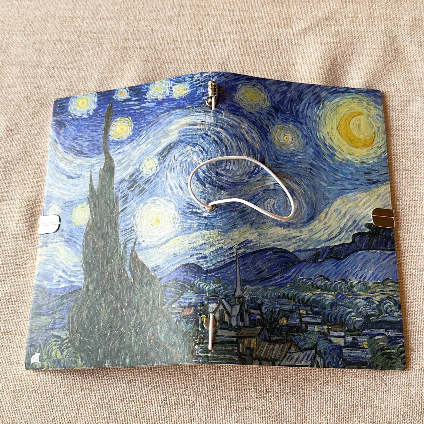 Starry Night Binder Journal